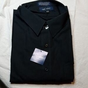 Neil Allyn Black Men's Shirt